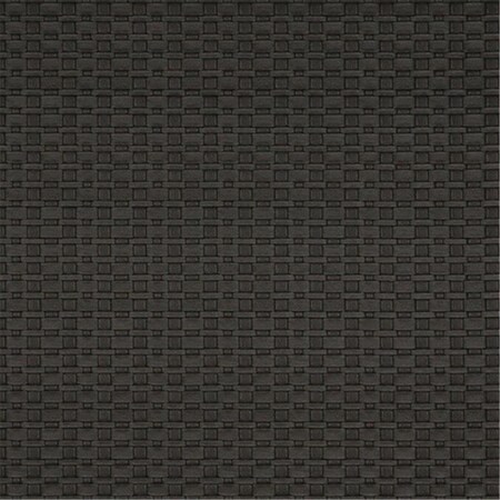 Designer Fabrics 54 in. Wide Brown- Thin Basket Woven Upholstery Faux Leather G686